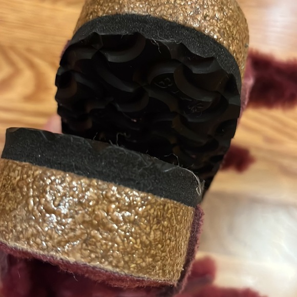 NWT Birkenstock Arizona Shearling Suede Leather Mountain View Green 8, 9, 10 - Picture 5 of 17